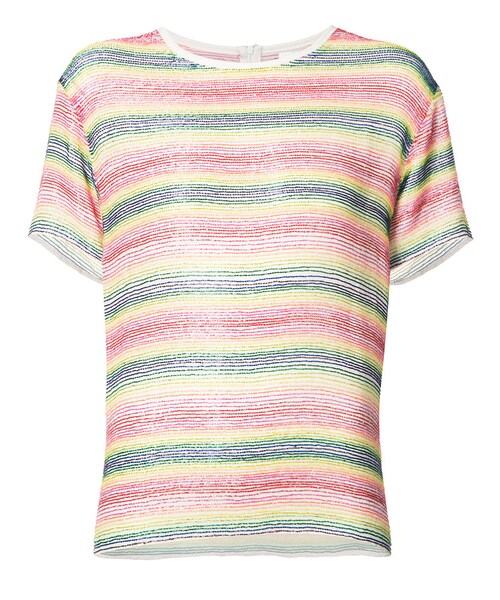 ASHISH（アシシュ）の「Ashish - ビーズ装飾 Tシャツ - women - シルク 