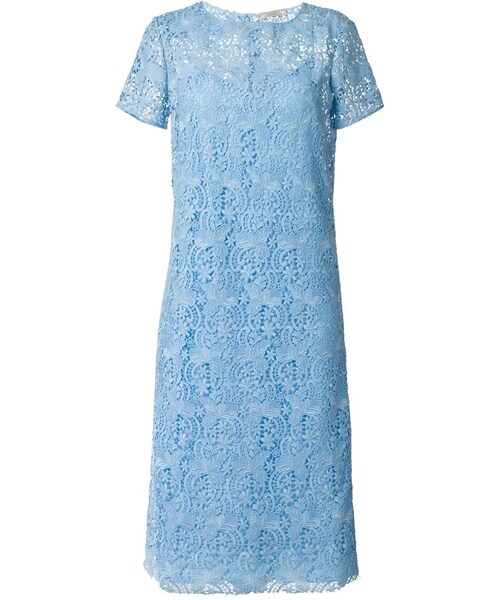 Nina Ricci ニナリッチ の Nina Ricci ギピュールレース ワンピース Women コットン ポリエステル 38 ドレス Wear