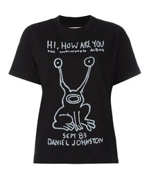 Sacai | Sacai - プリント Tシャツ - women - コットン - 3(Tシャツ/カットソー)