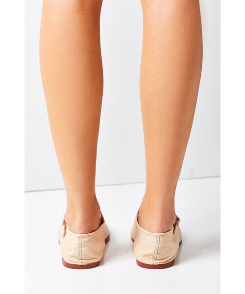 URBAN OUTFITTERS（アーバンアウトフィッターズ）の「Urban Outfitters Cotton Mary Jane Flat（シューズ・レディース・Beige/Black/White・6/7/8/9/10）」の17枚目の写真