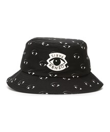 KENZO バケットハット ブラック Mサイズ　drip KENZO - 【ラスト1点】 BUCKET HAT / バケットハット (ブラック