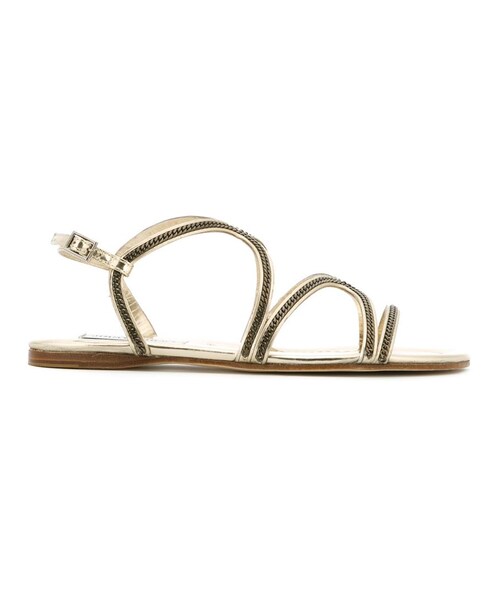 ジミーチュウ　サンダル JIMMY CHOO（ジミーチュウ）の「Jimmy Choo - Nickel フラットサンダル