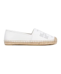 TORY BURCH | Tory Burch - パンチングロゴ エスパドリーユ - women - レザー/Foam Rubber - 10(その他シューズ)