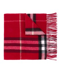 BURBERRY | Burberry - チェック柄 スカーフ - women - ポリエステル/カシミア/メタリックファイバー - ワンサイズ(ストール/ショール)