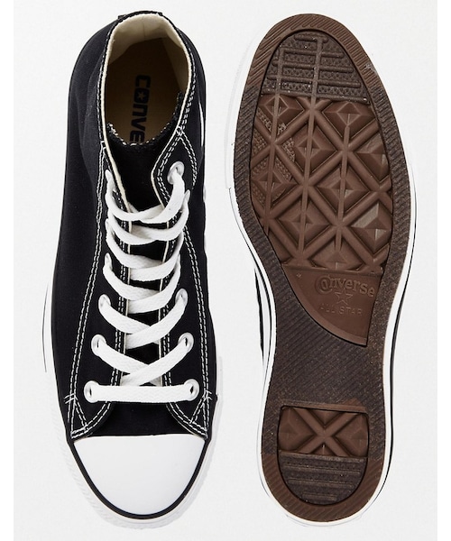 CONVERSE（コンバース）の「Converse All Star High Top Black Sneakers（スニーカー・レディース・Black・US 6/US 5/US 11/US 10/US 9/US 7/US 7.5/US 11.5/US 10.5/US 6.5）」の4枚目の写真