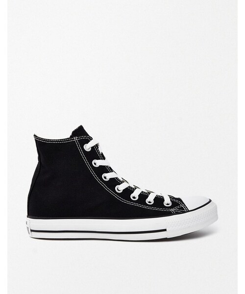 CONVERSE（コンバース）の「Converse All Star High Top Black Sneakers（スニーカー・レディース・Black・US 6/US 5/US 11/US 10/US 9/US 7/US 7.5/US 11.5/US 10.5/US 6.5）」の3枚目の写真