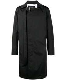RAF SIMONS | Raf Simons - バックルストラップ トレンチコート - men - ポリエステル - 44(ステンカラーコート)