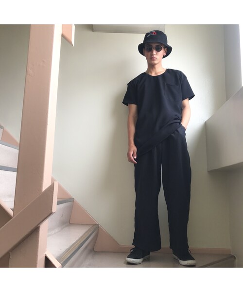 NICK NEEDLES（ニックニードルズ）の「NICK NEEDLES / BLACK T（Tシャツ/カットソー・その他）」の2枚目の写真