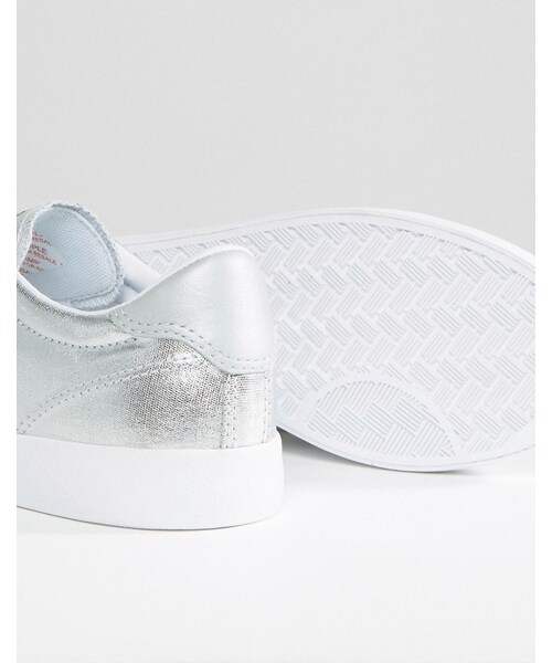 CONVERSE（コンバース）の「Converse Breakpoint Ox Metallic Sneakers（スニーカー・レディース・Silver・US 7）」の4枚目の写真