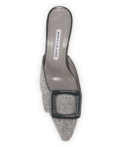 Manolo Blahnik（マノロ・ブラニク）の「Manolo Blahnik Maysale Tweed