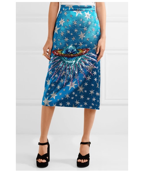 グッチ　シルクスカート 楽天市場】GU（素材（生地・毛糸）シルク）（スカート｜ボトムス