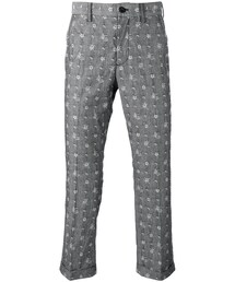 Sacai | Sacai - ジャガードパンツ - men - コットン - 1(その他パンツ)
