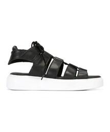 DIESEL | Diesel - プラットフォームサンダル - women - レザー/rubber - 36(サンダル)