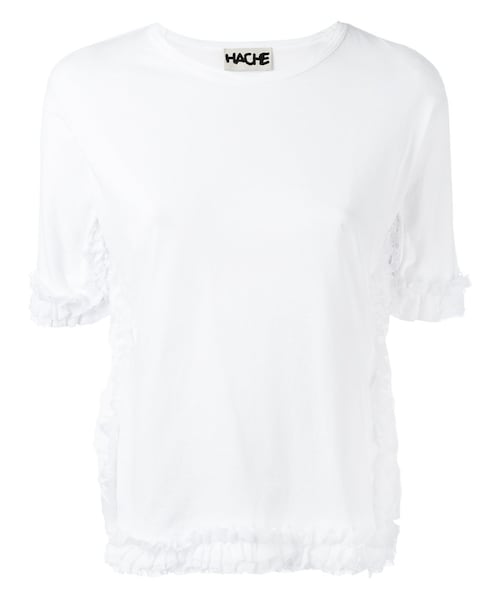 HACHE/ アッシュ 黒 カットソー（HACHE（アッシュ）の「Hache