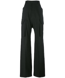 Rick Owens | Rick Owens - ハイウエストパンツ - women - ポリアミド/ポリエステル/スパンデックス - 42(その他パンツ)