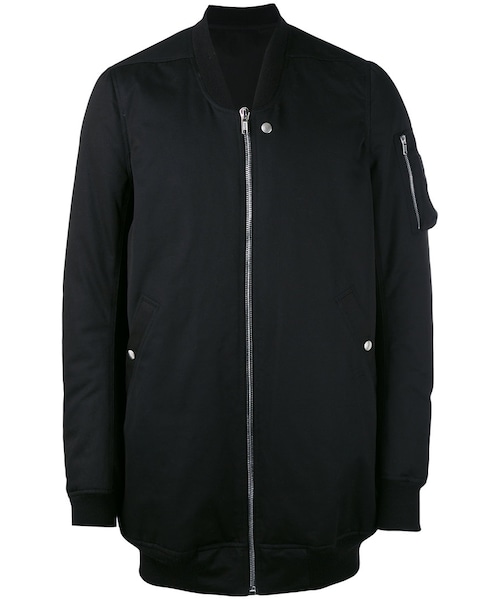 Rick Owens ボンバージャケット 50 Rick Owens（リックオウエンス）の「Rick Owens - ロング ボンバー