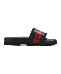 GUCCI | Gucci - ウェブサンダル - men - ポリウレタン/rubber - 7(サンダル)