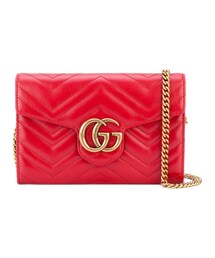 GUCCI | Gucci - GG Marmont 斜めがけバッグ - women - カーフレザー - ワンサイズ(ショルダーバッグ)
