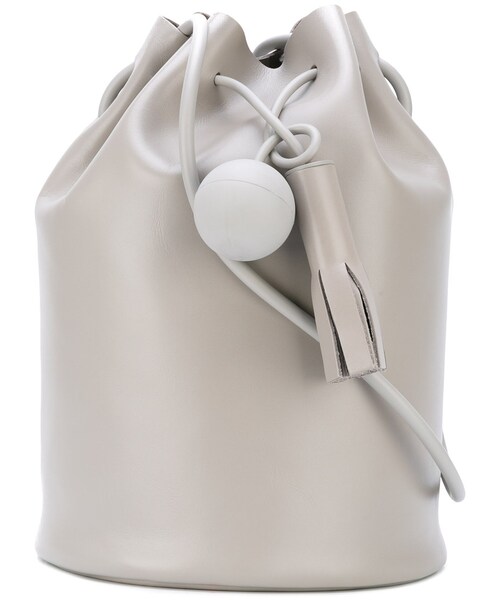 Building Block（ビルディングブロック）の「Building Block 巾着ショルダーバッグ women レザー