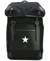GIVENCHY | Givenchy - Rider バックパック - men - コットン/レザー - ワンサイズ(バックパック/リュック)