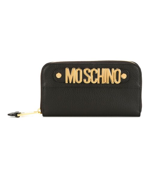 MOSCHINO（モスキーノ）の「Moschino - ロゴプレート 長財布 - women