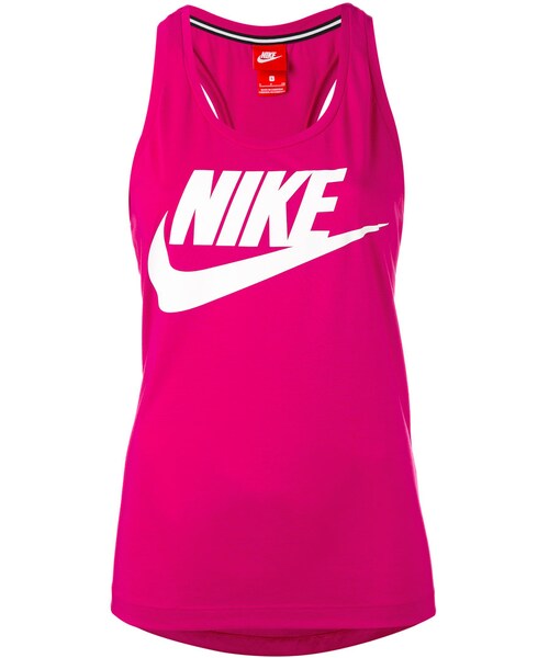 Nike ナイキ の Nike ロゴプリント タンクトップ Women ポリエステル モーダル M タンクトップ Wear