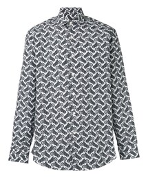 [Salvatore Ferragamo]ブロッサムプリントシャツワンピース MM6 Maison Margiela｜プリントコットンポプリンシャツワンピース