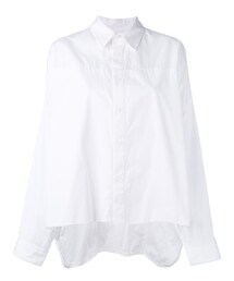 Y's | Y's - オーバーサイズ ハイローシャツ - women - コットン - 2(シャツ/ブラウス)