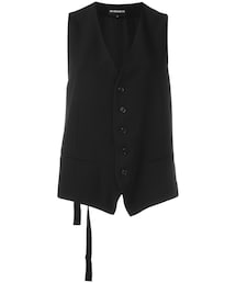 ★美品★【Ann Demeulemeester】ダブルベルトジレ36 ☆美品☆【Ann Demeulemeester】ダブルベルトジレ36 - メルカリ