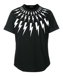 NEIL BARRETT | Neil Barrett - Lightning Bolt Tシャツ - men - コットン - 41(Tシャツ/カットソー)