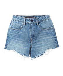 alexanderwang | Alexander Wang - ダメージデニムショーツ - women - コットン/ポリエステル - 30(その他パンツ)