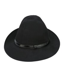 Yohji Yamamoto | Yohji Yamamoto - フェドーラハット - men - ウール/レザー - ワンサイズ(ハット)