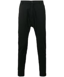 HELMUT LANG | Helmut Lang - サルエルスリムパンツ - men - コットン/スパンデックス - 34(その他パンツ)