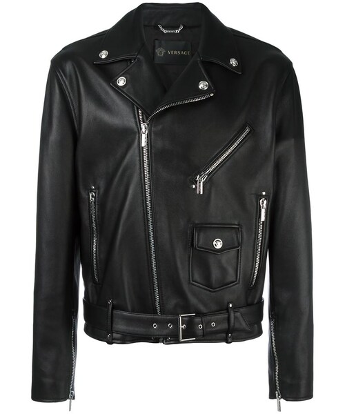VERSACE（ヴェルサーチ）の「Versace - ライダースジャケット - men 