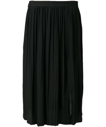 【Marni】「ディリーズ」シルクミディスカート レッド ホワイト Dillies プリント シルクスカート | Marni