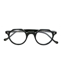 Lesca | Lesca - Heri ラウンド眼鏡フレーム - unisex - アセテート - 44(メガネ)