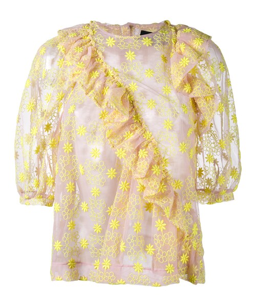 Simone Rocha フローラル ブラウス シモーネ