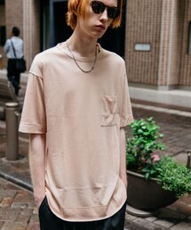 LIDNM | モダールレイヤードTシャツ(Tシャツ/カットソー)
