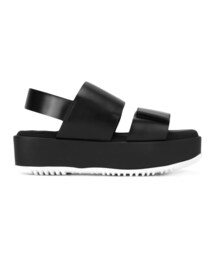 MARNI | Marni - プラットフォームサンダル - women - レザー/ナイロン/ポリエステル/rubber - 38(サンダル)