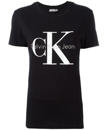 Calvin Klein Jeans | Calvin Klein Jeans - ロゴtシャツ - women - コットン - L(Tシャツ/カットソー)