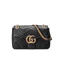 GUCCI | Gucci - GG Marmont マトラッセバッグ - women - レザー/metal/マイクロファイバー - ワンサイズ(ショルダーバッグ)