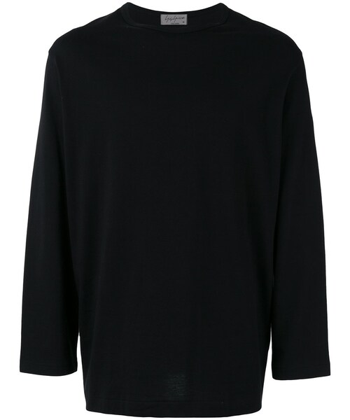 yohji yamamoto ヨウジヤマモト　ブランドロゴ　スウェットシャツ Yohji Yamamoto（ヨウジヤマモト）の「Yohji Yamamoto - ロゴプリント