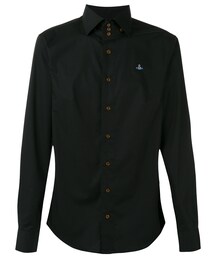 Vivienne Westwood MAN | Vivienne Westwood Man - 3つボタンネック シャツ - men - コットン/スパンデックス - 48(シャツ/ブラウス)