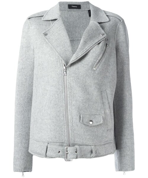 セオリー カシミヤ ライダースジャケットTheory カシミヤライダース