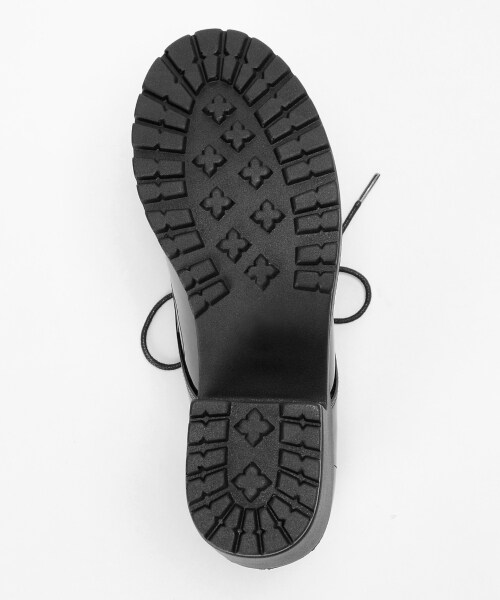 MAJESTIC LEGON（マジェスティックレゴン）の「【予約商品】ボリュームヒールシューズ（シューズ・レディース・ブラック/ブラウン/ブラック柄・M/L）」の8枚目の写真