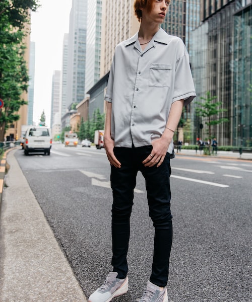 LIDNM（リドム）の「iSKOハイストレッチスキニー（デニムパンツ・メンズ・インディゴ・27, 29, 31）」の3枚目の写真