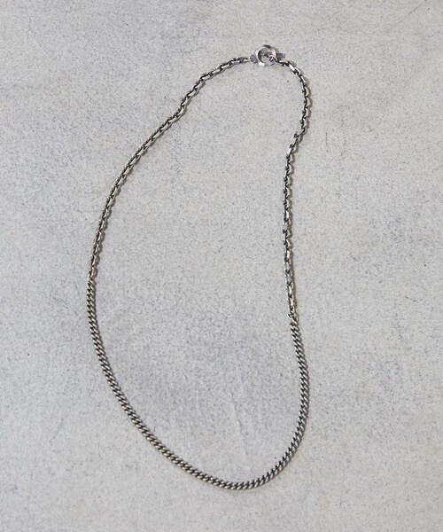 LIDNM（リドム）の「COMBINATION CHAIN NECKLACE（ネックレス）」 - WEAR