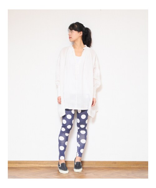 HOLIDAY（ホリデイ）の「DOT LEGGINGS（パンツ・レディース・NAVY/BLACK・ONE SIZE）」の8枚目の写真