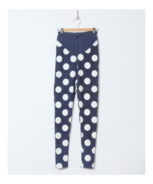 HOLIDAY（ホリデイ）の「DOT LEGGINGS（パンツ・レディース・NAVY/BLACK・ONE SIZE）」の2枚目の写真