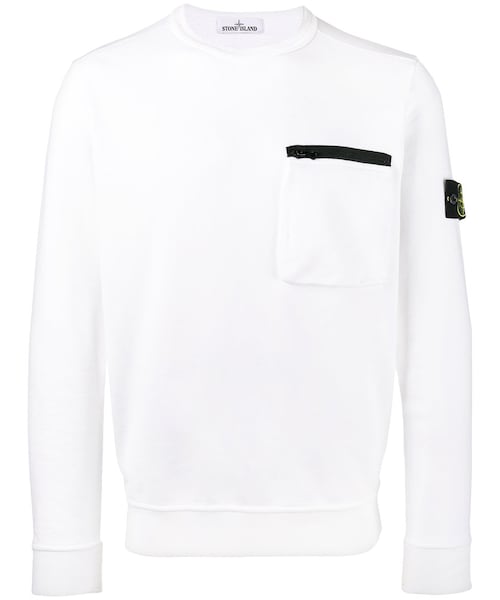 【STONE 】ジップポケットスウェットシャツ STONE ISLAND（ストーンアイランド）の「Stone Island - ジップ